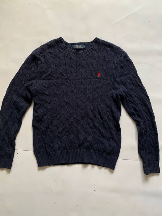 Плетеный свитер Polo Ralph Lauren оригинал