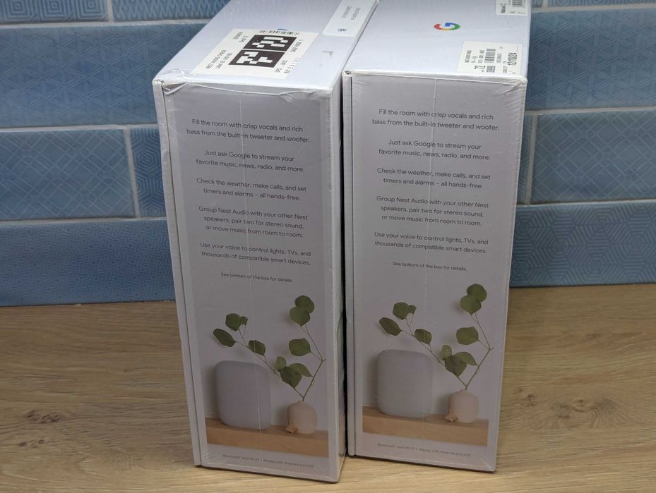 Розумна колонка Google Nest audio колір Chalk USA