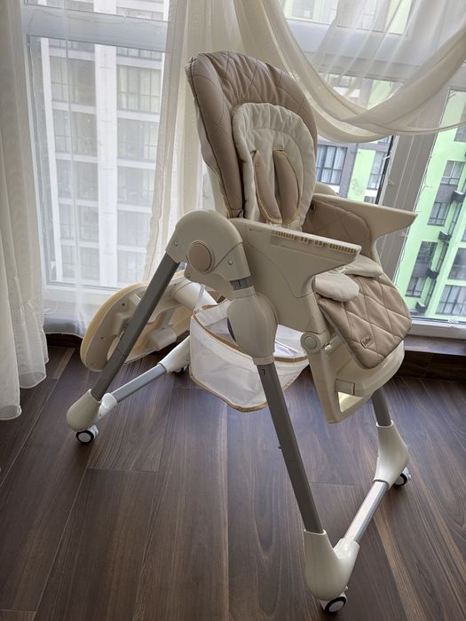 Стільчик для годування Carrello Toffee Beige Детский стульчик карело