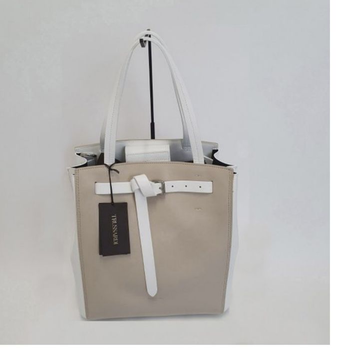 Bolsa tote Trussardi nova em pele