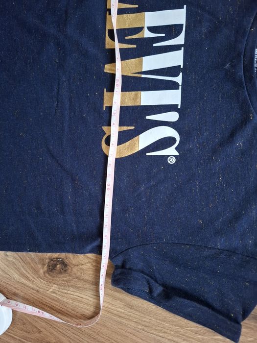 Levi's, nowa koszulka, t-shirt, granatowa, rozmiar 128