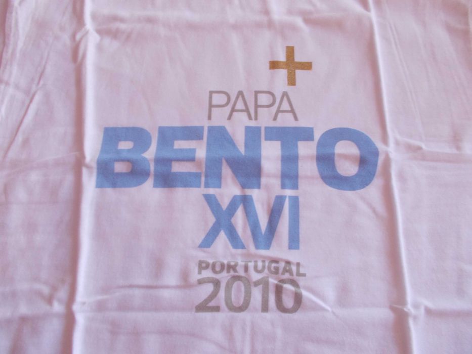 T- Shirt da vinda do Papa Bento 16 a Portugal