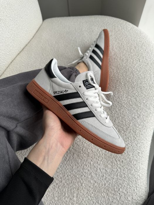 Кросівки Кроссовки Adidas Spezial Grey Black Сірий Серый Кросовки повсякденні