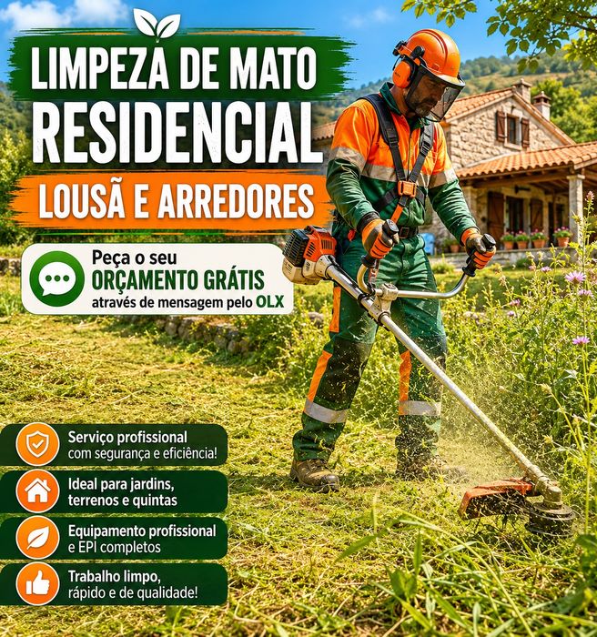 Limpeza de Mato Residencial – Lousã e Arredores
