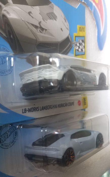 Conjunto 2 lamborguini huracan hot wheels
