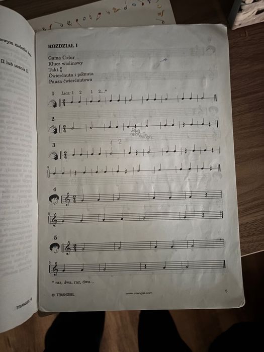 Solfeż 1 klasa Maria
