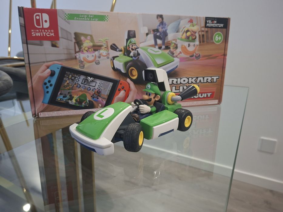 Jogo luigi Mariokart live