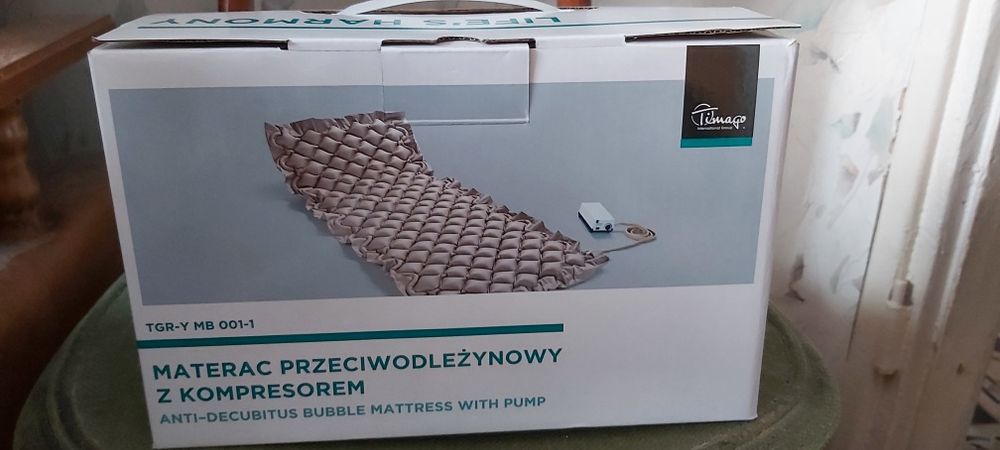 Materac przeciwodleżynowy