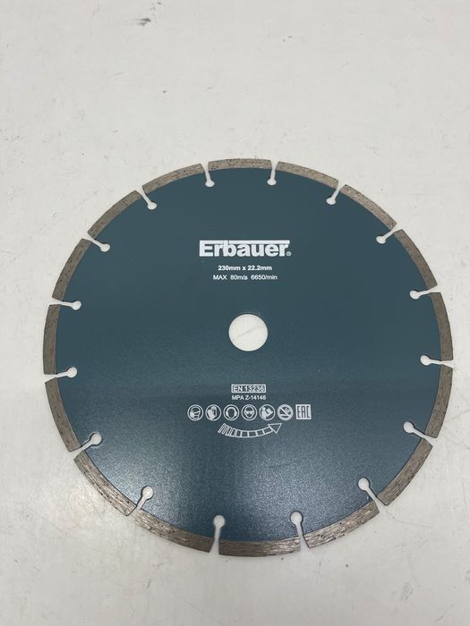 Tarcza diamentowa Erbauer segmentowa 230 x 22,2 mm fv23