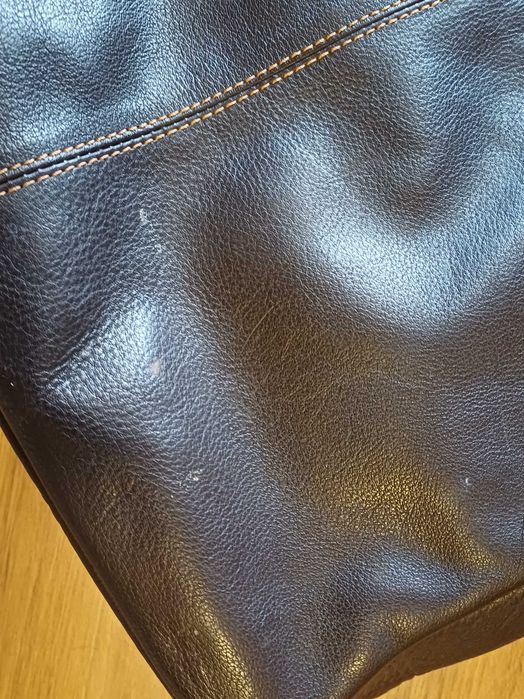 Torba na laptopa skóra Rowallan A4 brąz