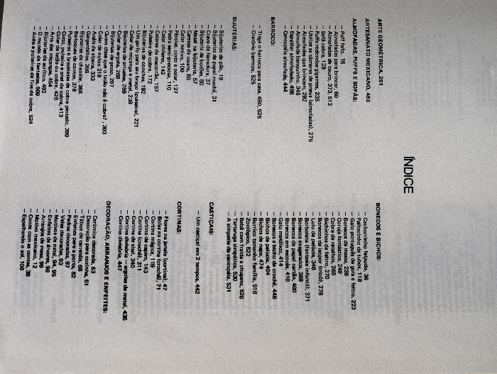 "ARTESANATO: enciclopédia de trabalhos manuais" em 3 volumes