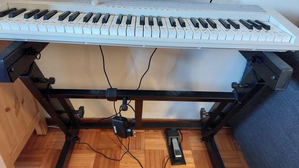 Piano Casio CT-S1WE + Acessórios