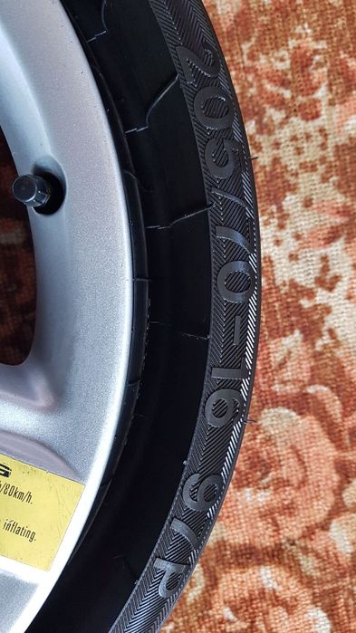 4Z7601025B 205/70 R16. Нова запаска докатка трансформер Audi A6C5