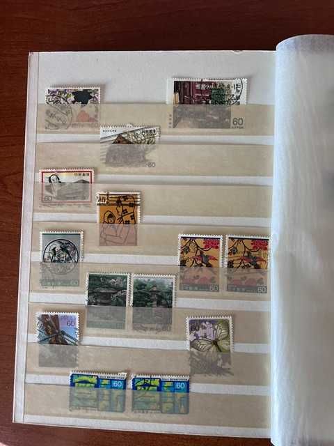 Selos Japão – 240 selos (cerca de 70 diferentes)