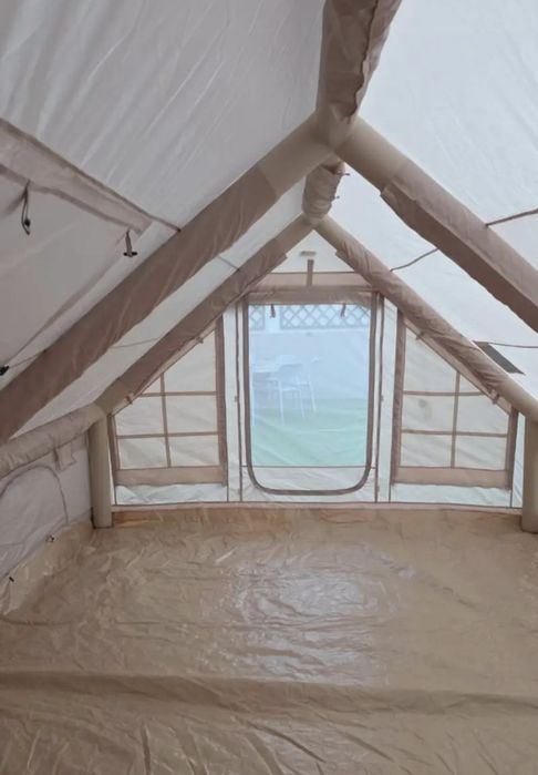 Tenda insuflável