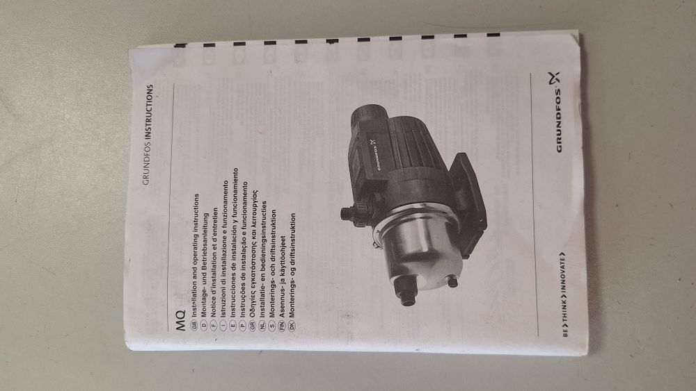 Bomba hidrocompressora compacta Grundfos