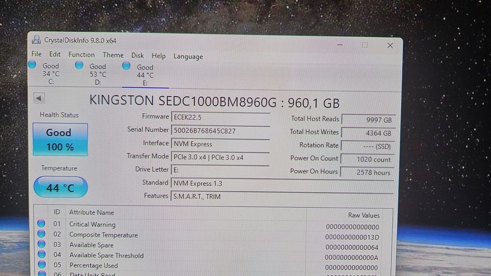 SSD 960GB  M.2  SEDC1000BM8/960G Super cena!