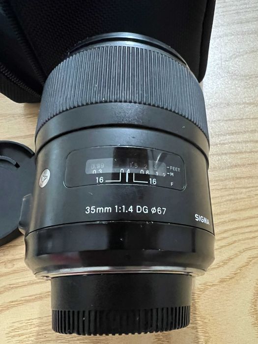 Obiektyw Sigma Art 35 mm f 1/4 DG.  dla Nikon F