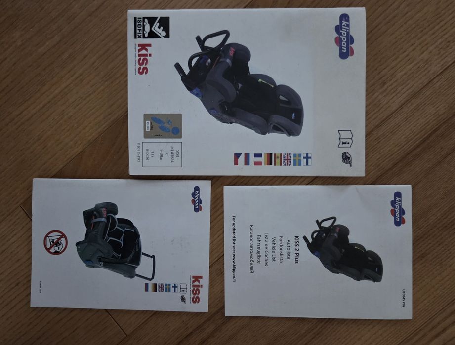 Fotelik Klippan Kiss 2 plus RWF