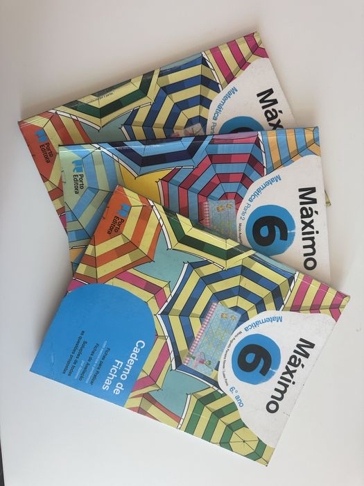 Manual de Matemática 6 ano “Máximo” com Caderno de Atividades