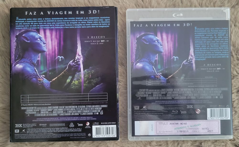Bluray Avatar 3D