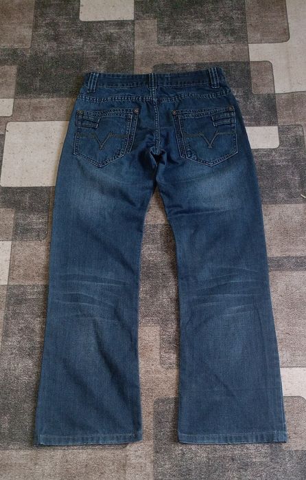 Flared jeans сині