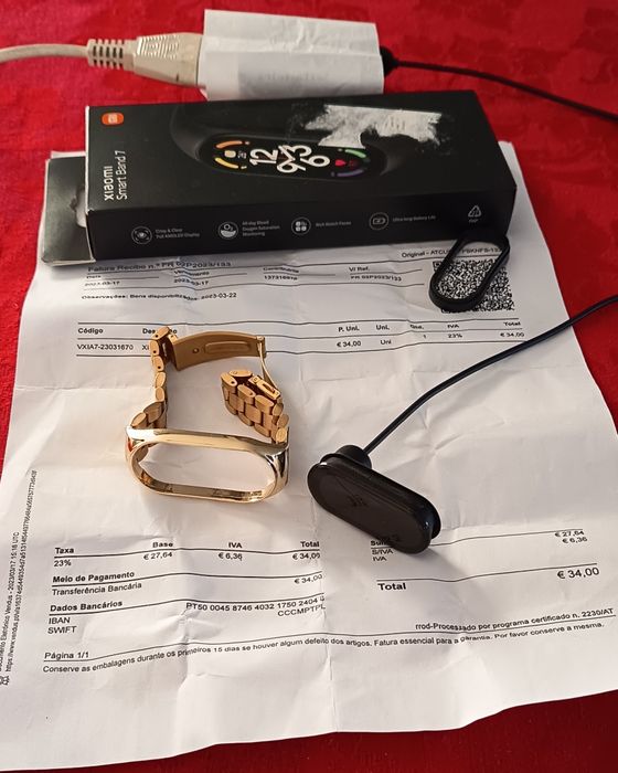 Relógio Xiaomi Mi band 7 smartwatches smartphone