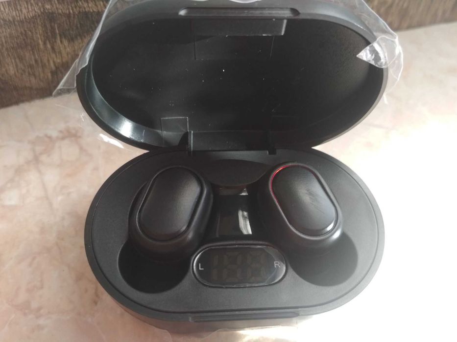 Навушники бездротові bluetooth TWS E7s чорні