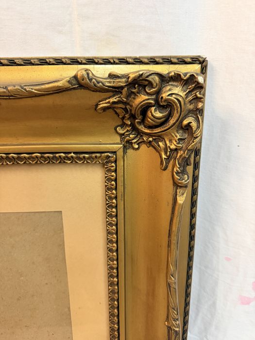 Moldura Quadro Dourado