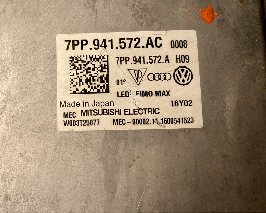 Блоки фары Audi A5 USA Audi Q5 USA   led usa, блоки фар 7PP941572AC