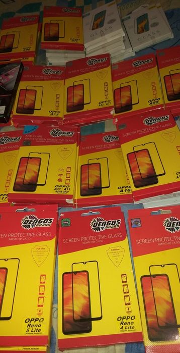 Oppo A76,А96 Защитное Стекло Full Glue Олеофобное покрытие 9H
