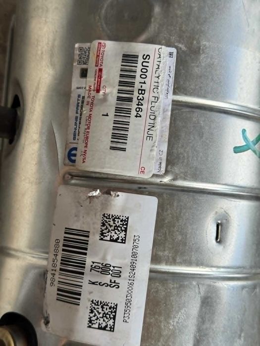 Filtr cząstek stałych DPF Toyota/Peugeot