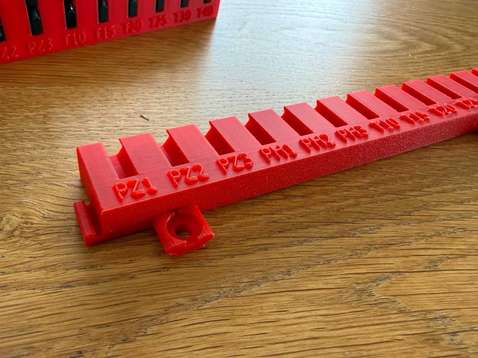 Zestaw bity Milwaukee 50mm PZ PH TORX uchwyt do ściany