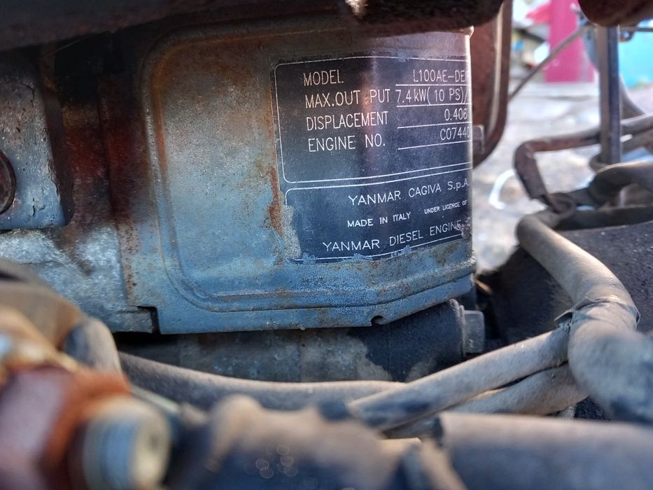 Motocultivador Yanmar com reboque 4x4 , com Matricula