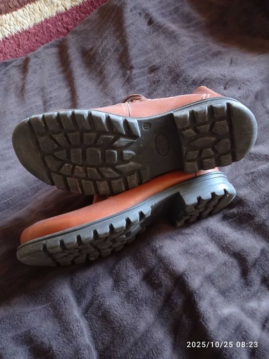 Buty męskie glany ESPRIT skóra jak nowe