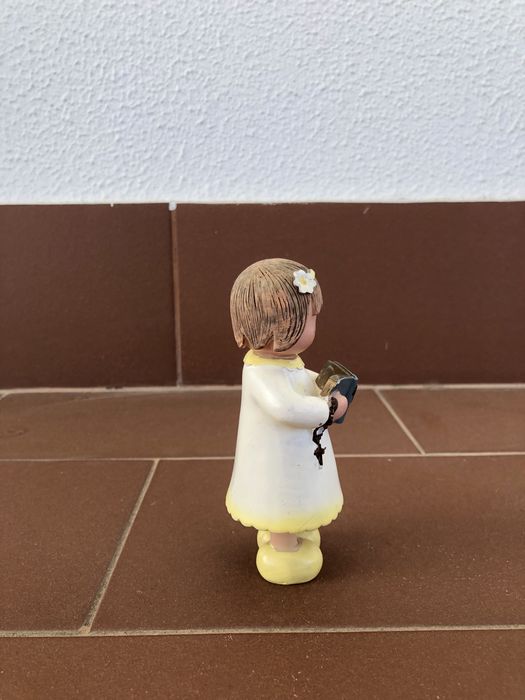Figura de menina Primeira Comunhão