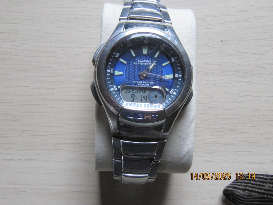 Casio AQ -180w  telememo zegarek męski