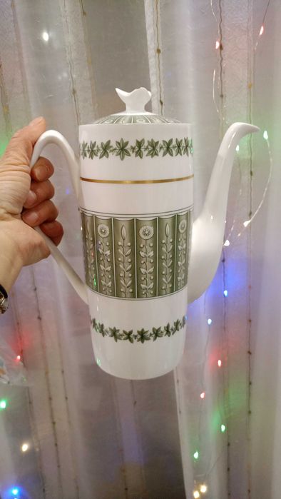 Це вінтажний кавник ,чайник Spode у візерунку "Provence