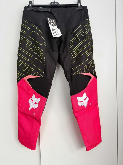 Strój FOX MX 180 Elevated (Black Pink Fluo)(cross,quad,enduto,mtb)