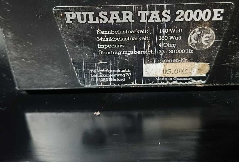 T+A Pulsar TAS 2000 E  топові Germany