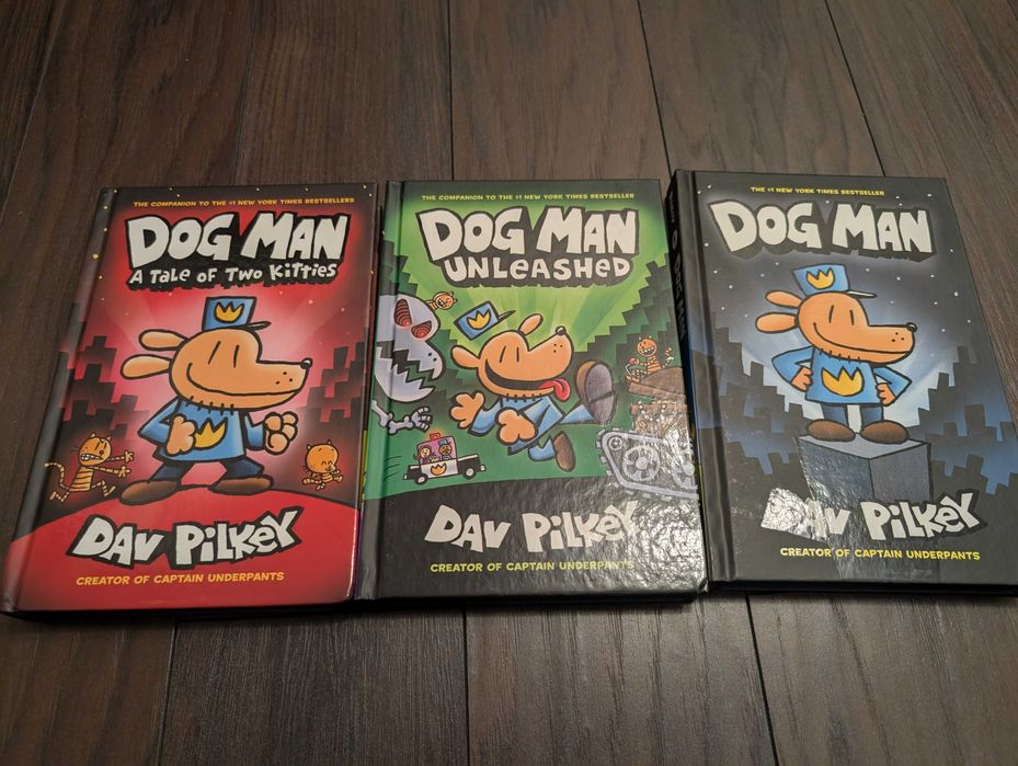 Dogman set of 3, English