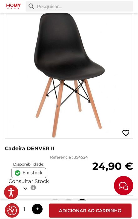 Mesa de vidro. 6 lugares