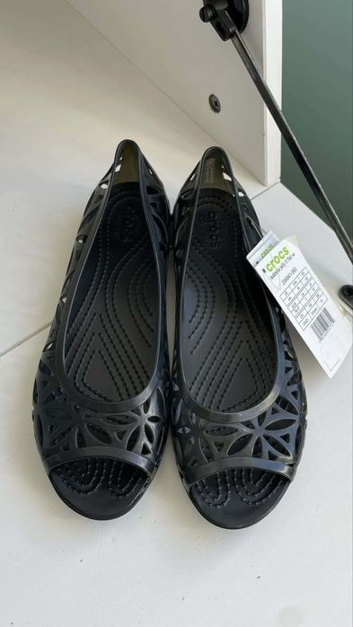 Crocs baleriny isabella jelly czarne W6 36/37
