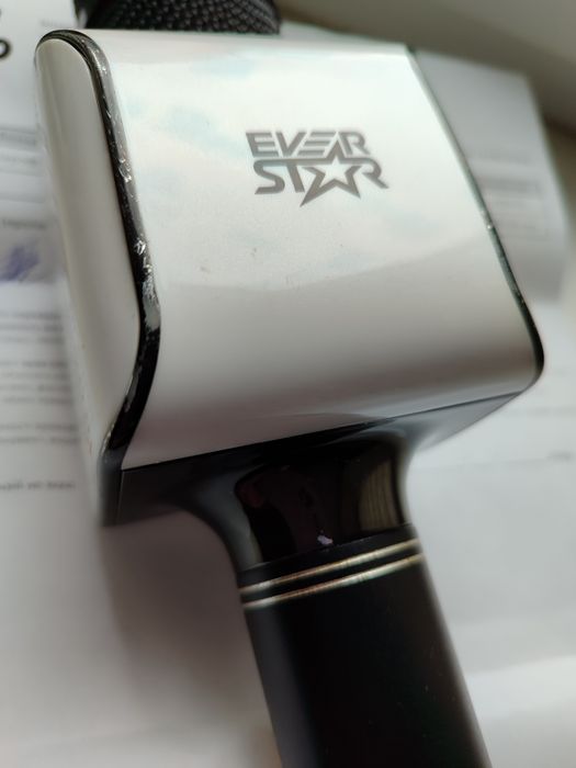 Микрофон караоке EverStar i9 Black