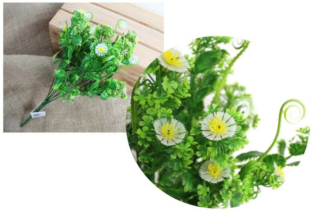 BUKIET kwiatów sztucznych 32cm kwiaty sztuczne