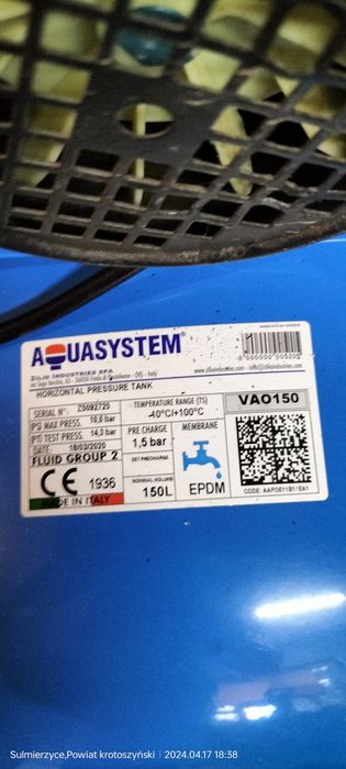 Zestaw hydroforowy 150