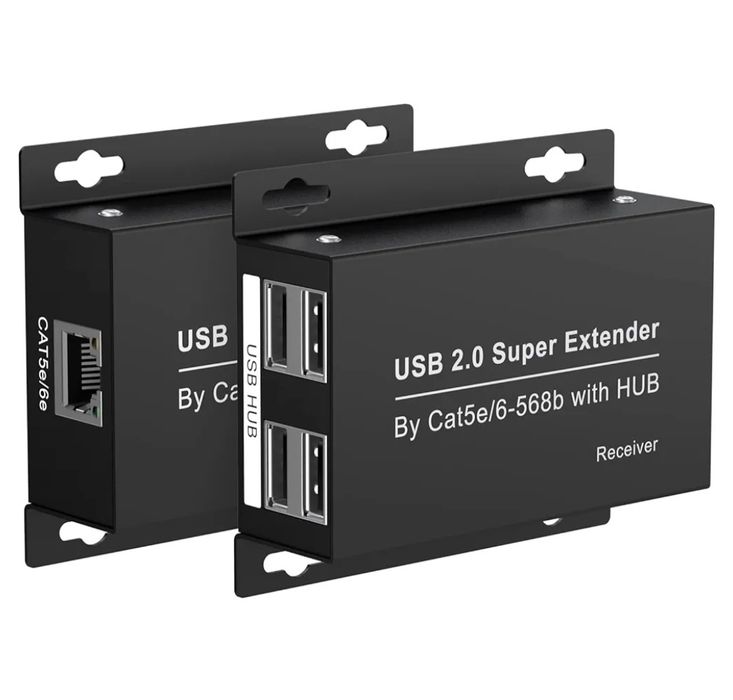 Przedłużacz USB 2.0 196 stóp 60 m USB Ethernet