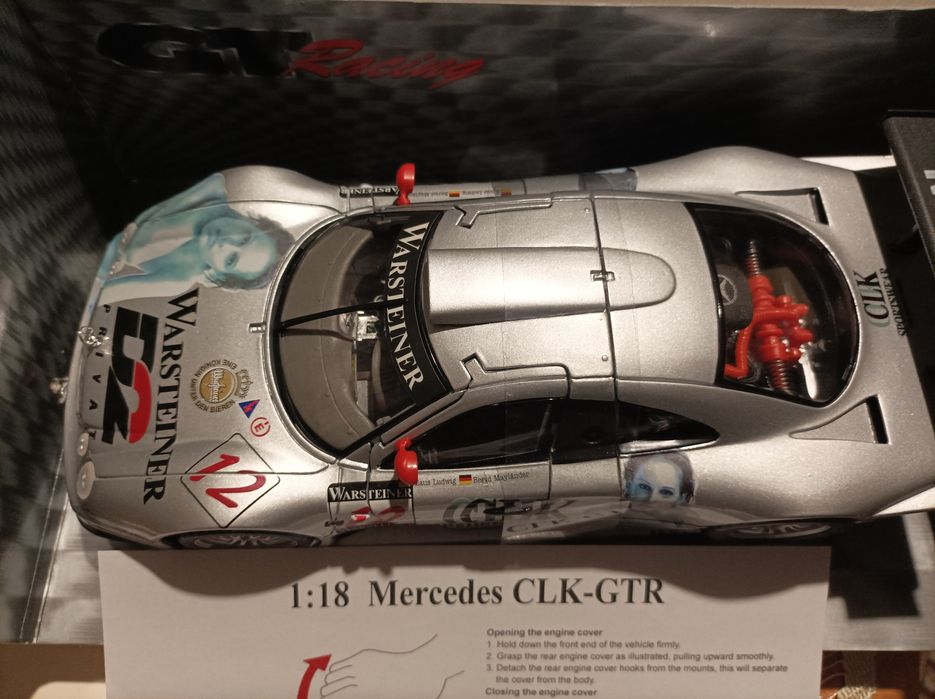 【新品】 Mercedes CLK-GTR Mercedes-Benz CLK GTR (1997) [Historia motorsportu]
