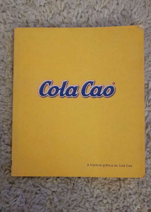 Mini livro "A história gráfica de ColaCao