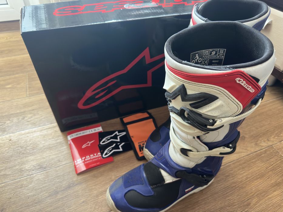 Мотоботы Alpinestars Tech 3 практически новые